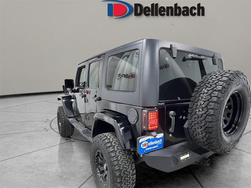 used 2016 Jeep Wrangler Unlimited car, priced at $18,500
