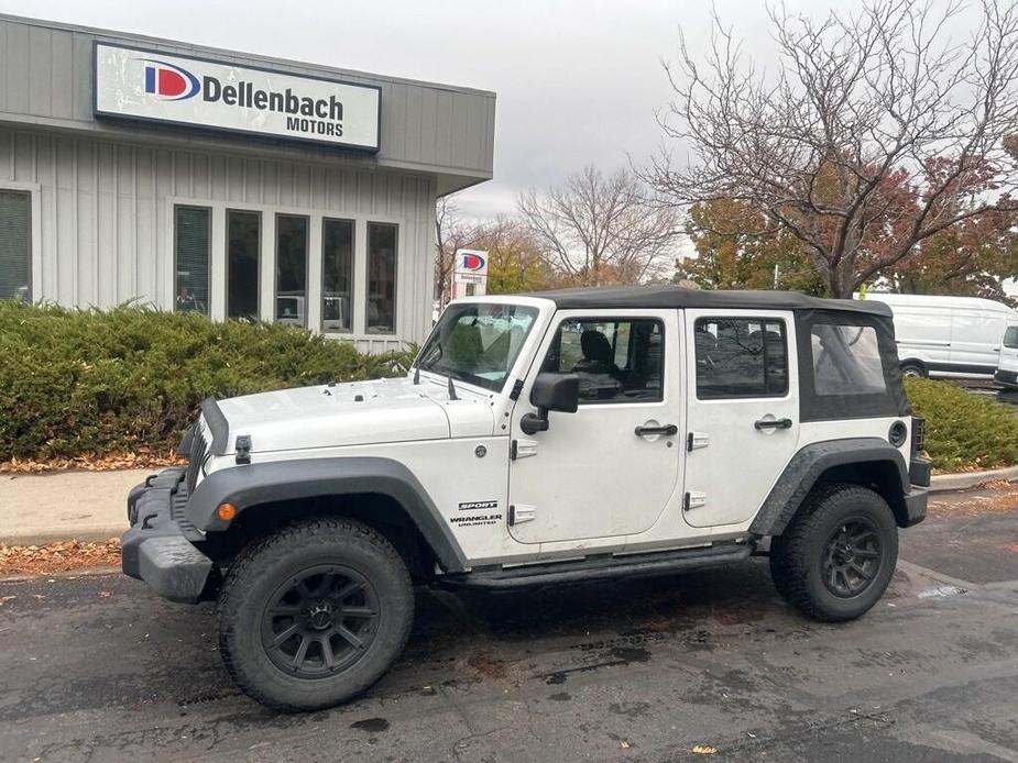 used 2015 Jeep Wrangler Unlimited car, priced at $20,717