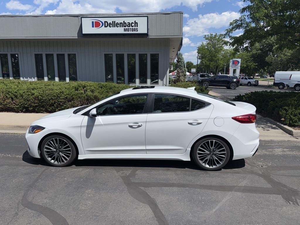 used 2018 Hyundai Elantra car, priced at $15,242