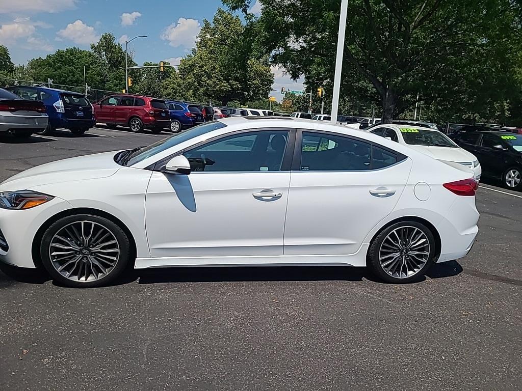 used 2018 Hyundai Elantra car, priced at $15,242