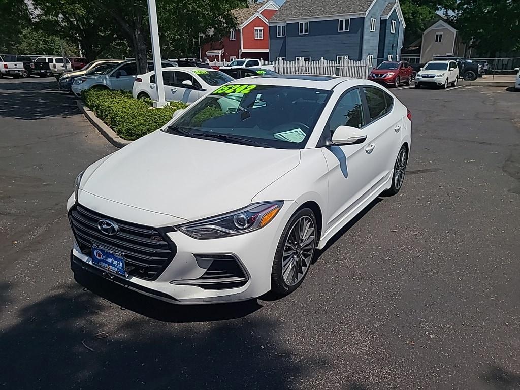 used 2018 Hyundai Elantra car, priced at $15,242