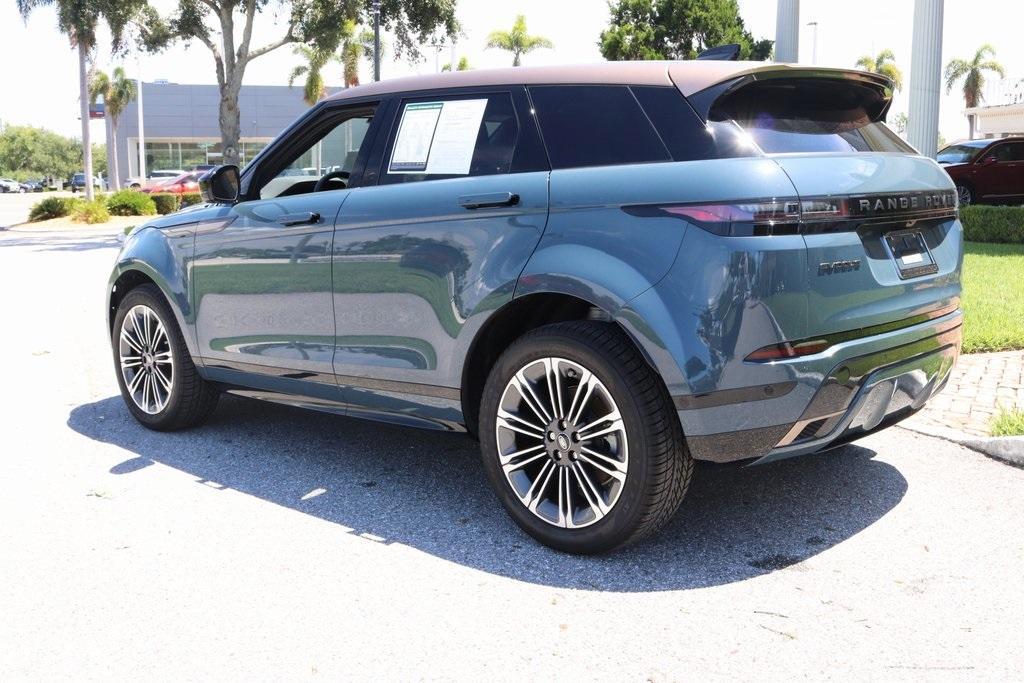 used 2024 Land Rover Range Rover Evoque car, priced at $48,944