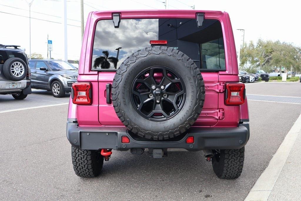 used 2022 Jeep Wrangler Unlimited car, priced at $43,332