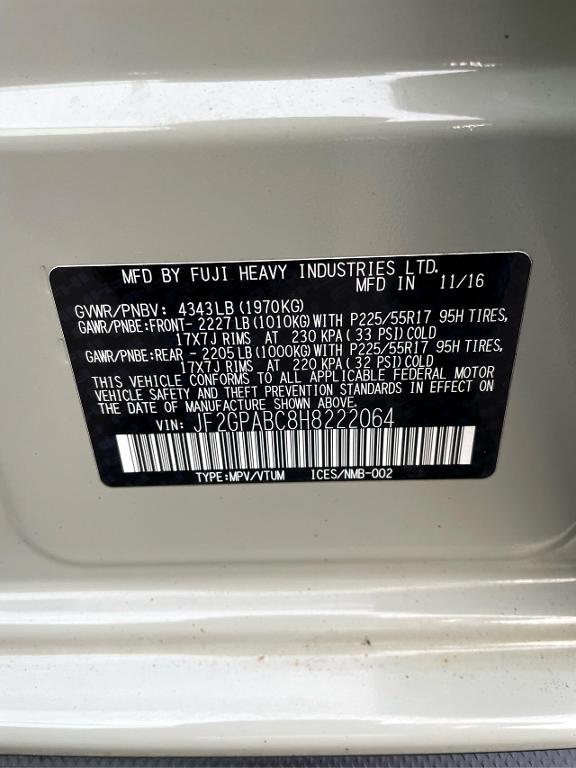 used 2017 Subaru Crosstrek car, priced at $9,490