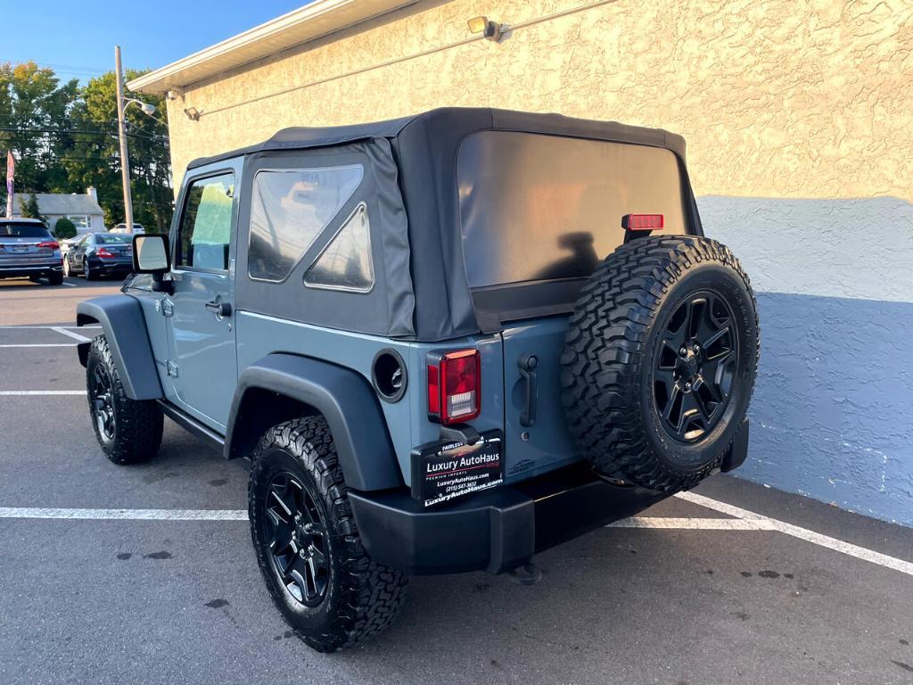 used 2015 Jeep Wrangler car, priced at $13,990