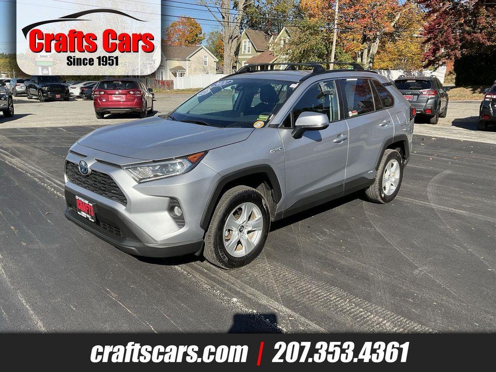 used 2021 Toyota RAV4 Hybrid car, priced at $25,990