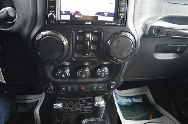 used 2017 Jeep Wrangler Unlimited car, priced at $20,990