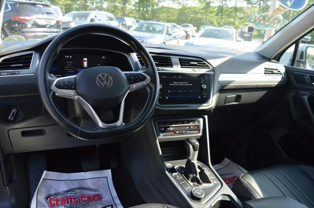 used 2022 Volkswagen Tiguan car, priced at $20,990