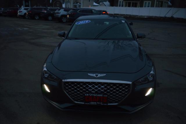 used 2019 Genesis G70 car, priced at $18,975