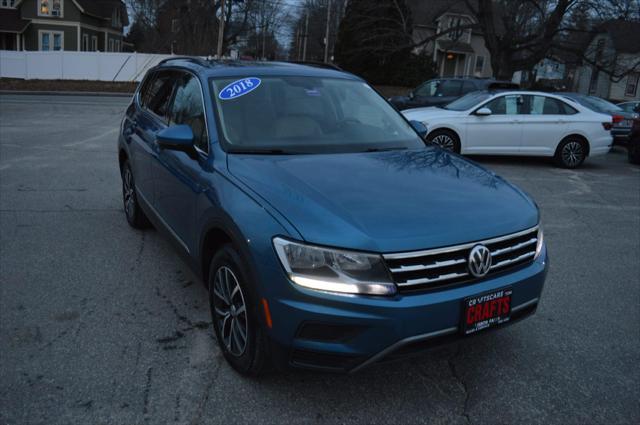 used 2018 Volkswagen Tiguan car, priced at $12,990