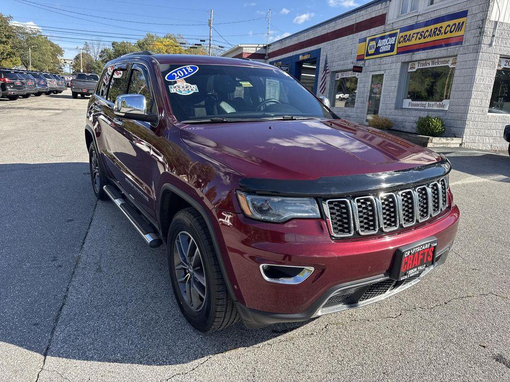 used 2018 Jeep Grand Cherokee car, priced at $18,990