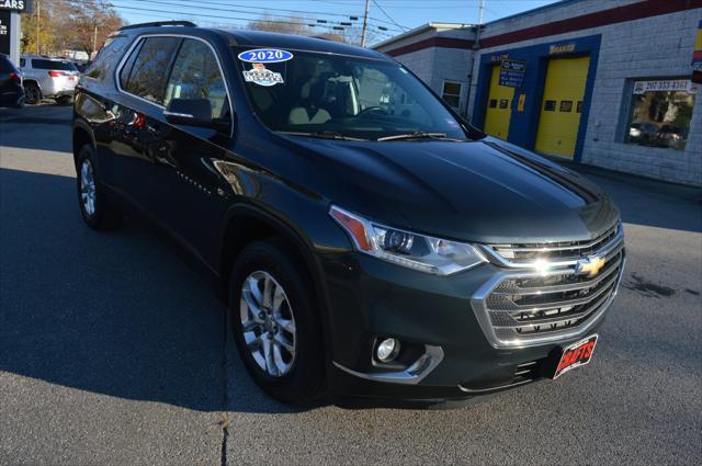 used 2020 Chevrolet Traverse car, priced at $18,990