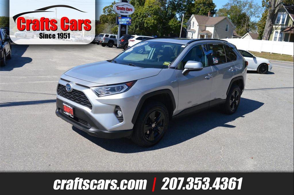 used 2021 Toyota RAV4 Hybrid car, priced at $24,990