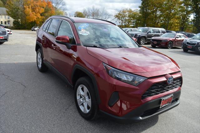 used 2021 Toyota RAV4 Hybrid car, priced at $24,990