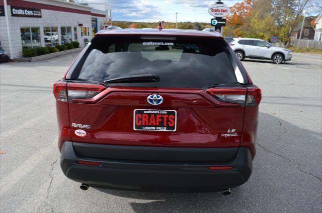 used 2021 Toyota RAV4 Hybrid car, priced at $24,990