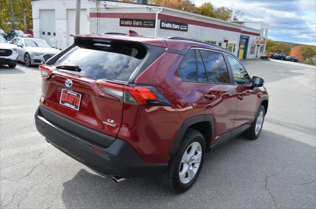 used 2021 Toyota RAV4 Hybrid car, priced at $24,990