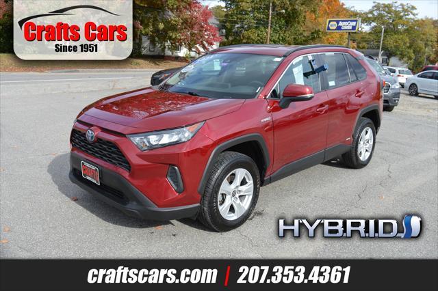 used 2021 Toyota RAV4 Hybrid car, priced at $24,990