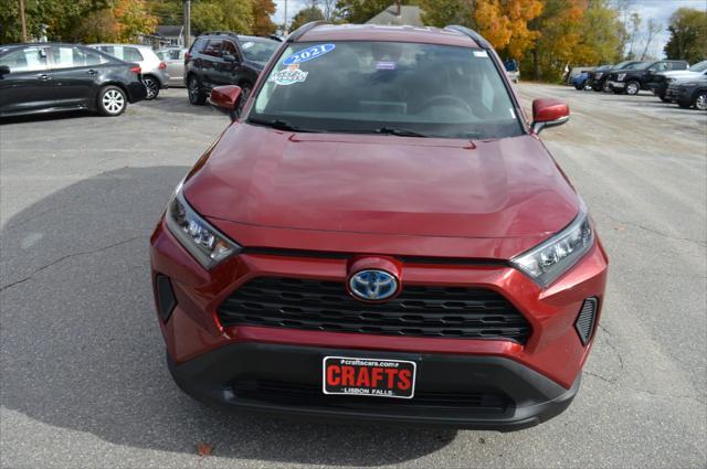 used 2021 Toyota RAV4 Hybrid car, priced at $24,990