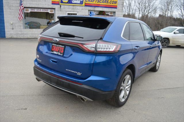 used 2018 Ford Edge car, priced at $17,490