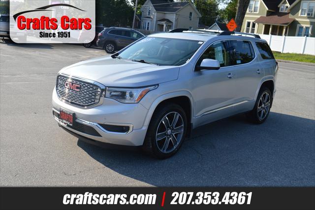 used 2018 GMC Acadia car, priced at $21,990