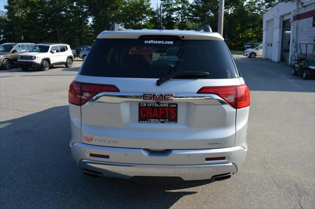 used 2018 GMC Acadia car, priced at $21,990