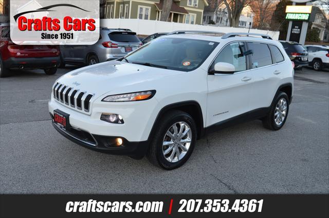 used 2017 Jeep Cherokee car, priced at $14,990