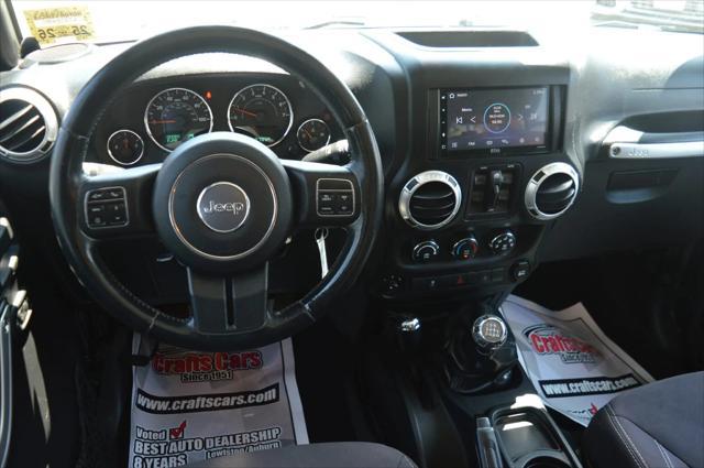 used 2015 Jeep Wrangler Unlimited car, priced at $19,990