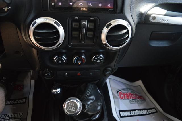 used 2015 Jeep Wrangler Unlimited car, priced at $19,990
