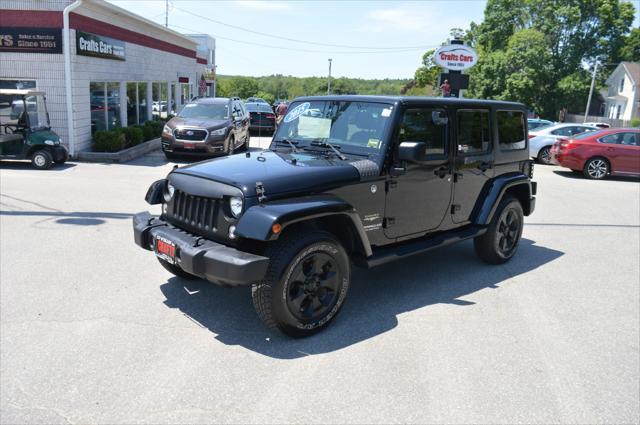 used 2015 Jeep Wrangler Unlimited car, priced at $19,990