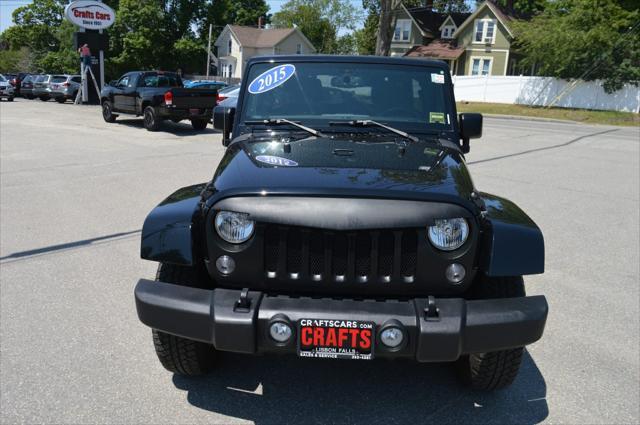 used 2015 Jeep Wrangler Unlimited car, priced at $19,990
