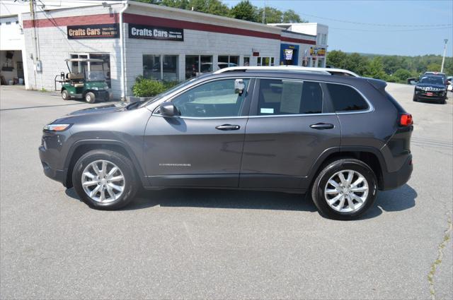 used 2017 Jeep Cherokee car, priced at $17,490