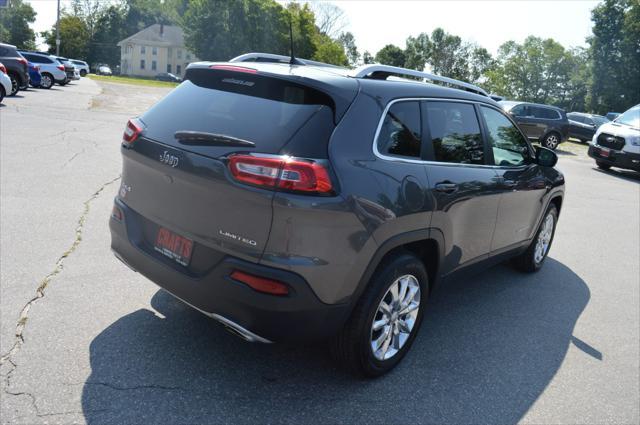 used 2017 Jeep Cherokee car, priced at $17,490