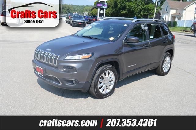 used 2017 Jeep Cherokee car, priced at $17,490