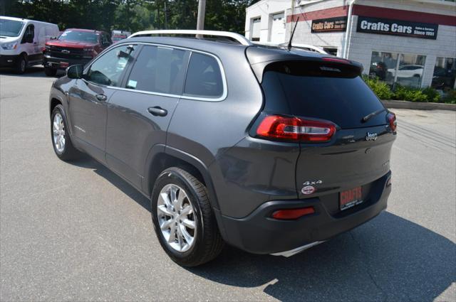 used 2017 Jeep Cherokee car, priced at $17,490