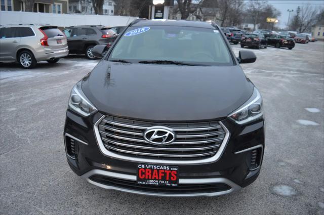 used 2018 Hyundai Santa Fe car, priced at $13,990