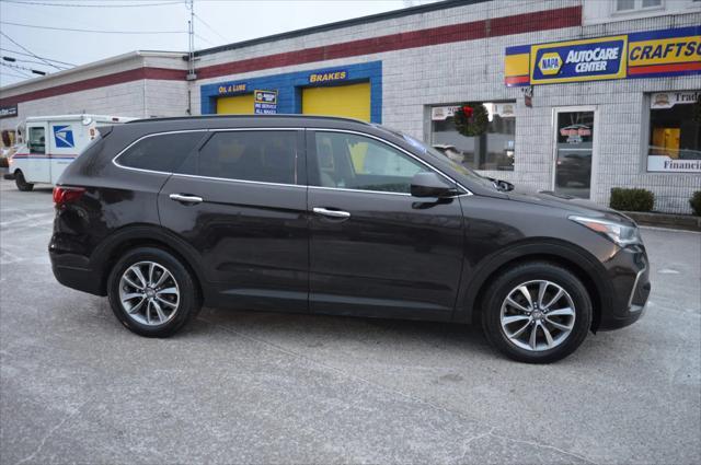 used 2018 Hyundai Santa Fe car, priced at $13,990