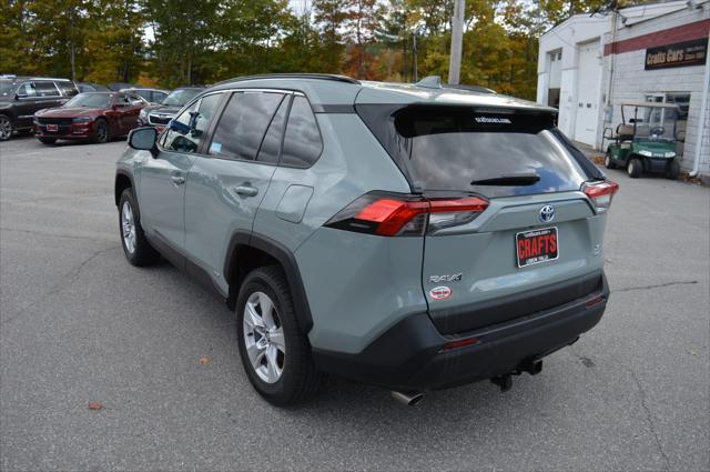 used 2021 Toyota RAV4 Hybrid car, priced at $25,990