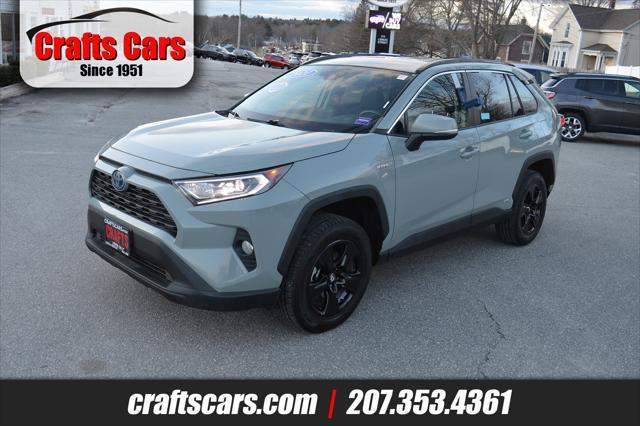 used 2021 Toyota RAV4 Hybrid car, priced at $25,990