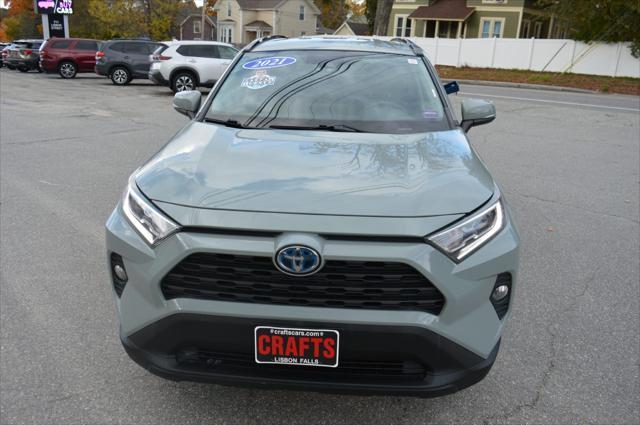 used 2021 Toyota RAV4 Hybrid car, priced at $25,990