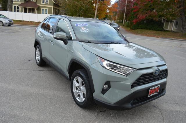 used 2021 Toyota RAV4 Hybrid car, priced at $25,990