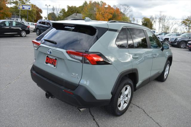 used 2021 Toyota RAV4 Hybrid car, priced at $25,990