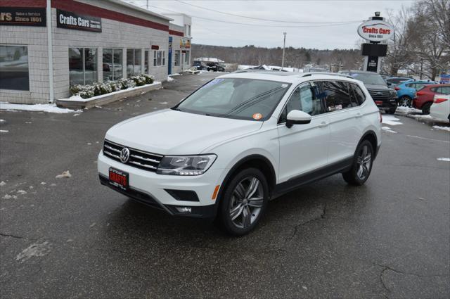 used 2021 Volkswagen Tiguan car, priced at $17,990
