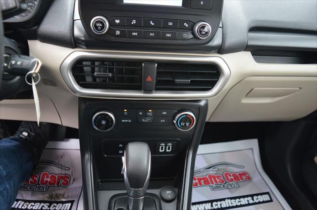 used 2018 Ford EcoSport car, priced at $10,490