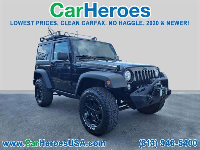 used 2017 Jeep Wrangler car, priced at $16,994