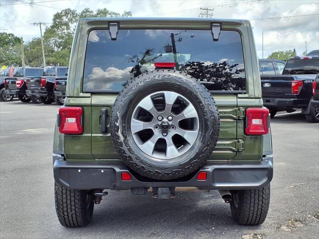 used 2021 Jeep Wrangler Unlimited car, priced at $26,994