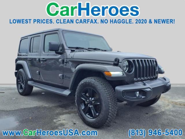 used 2022 Jeep Wrangler Unlimited car, priced at $37,994