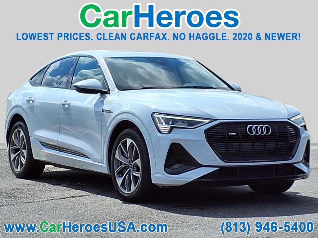 used 2021 Audi e-tron Sportback car, priced at $20,997