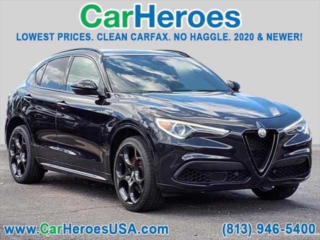 used 2022 Alfa Romeo Stelvio car, priced at $25,000