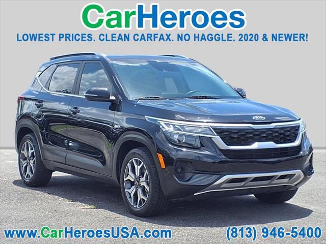 used 2021 Kia Seltos car, priced at $16,397