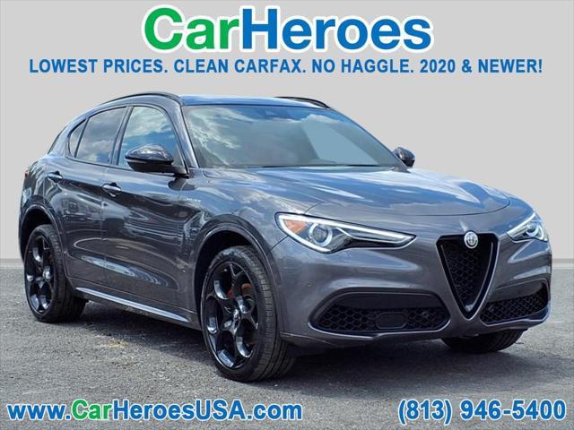 used 2022 Alfa Romeo Stelvio car, priced at $30,000